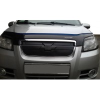 Зимняя решетка Глянцевая для Chevrolet Aveo T250 2005-2011