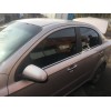 Окантовка окон (4 шт, нерж.) Hatchback для Chevrolet Aveo T250 2005-2011 - 80066-11