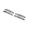 Накладки на ручки (4 шт) Omsa, італійська нержавіюча сталь для Chevrolet Aveo T250 2005-2011 - 48488-11