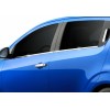 Нижние молдинги стекол (нерж) Sedan, Carmos - Турецкая сталь для Chevrolet Aveo T300 2011+ - 60716-11