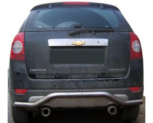 Задня дуга AK008 (нерж.) для Chevrolet Captiva 2006-2019