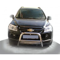 Передня дуга WT005 (нерж.) для Chevrolet Captiva 2006-2019