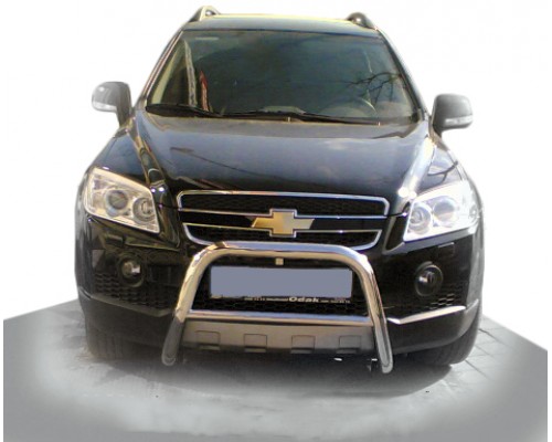 Передня дуга WT005 (нерж.) для Chevrolet Captiva 2006-2019