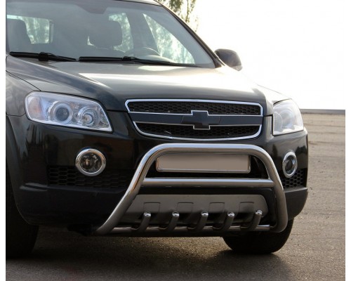 Передня дуга WT003 (нерж.) для Chevrolet Captiva 2006+ та 2011+ - 79539-11