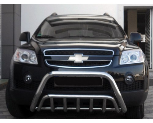 Передня дуга WT002 (нерж.) для Chevrolet Captiva 2006-2019