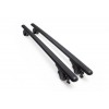 Перемычки на обычные рейлинги под ключ Bold Bar V1 (2 шт) Черные для Chevrolet Cruze 2009-2015 гг.