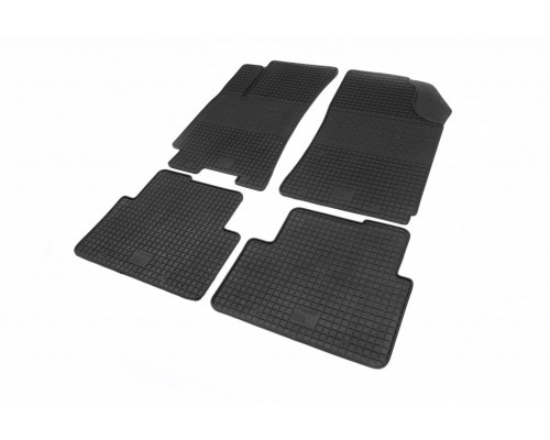 Резиновые коврики (4 шт, Polytep) для Chevrolet Lanos - 59065-11