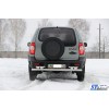 Задня дуга AK015 (нерж.) для Chevrolet Niva