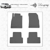 Резиновые коврики (4 шт, Stingray Premium) для Chevrolet Orlando 2010+ - 51526-11