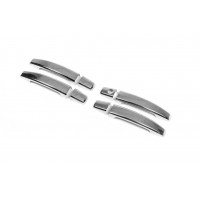 Накладки на ручки (4 шт) OmsaLine, Італійська нержавіюча сталь для Chevrolet Trax 2012+