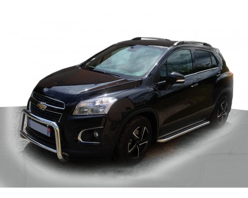 Передня дуга WT005 (нерж.) для Chevrolet Trax 2012+