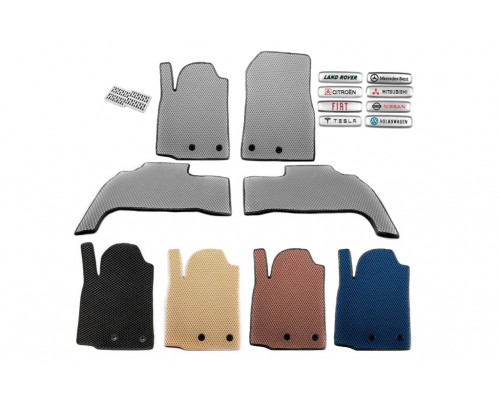 Коврик в багажник EVA (Серый) для Chevrolet Trax 2012-2023 гг