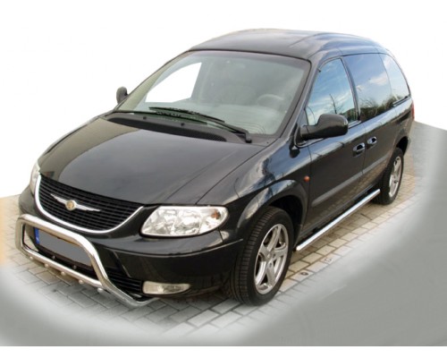 Передня дуга WT003 (нерж.) для Chrysler Voyager 2001-2007