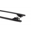 Перемычки на обычные рейлинги под ключ Bold Bar Lite V1 (2 шт) Черные для Chrysler Voyager 2001-2007 гг.