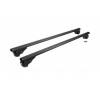 Перемычки на обычные рейлинги под ключ Bold Bar Lite V1 (2 шт) Черные для Chrysler Voyager 2001-2007 гг.
