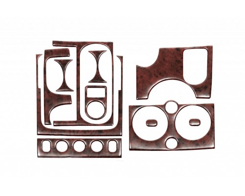 Накладки на панель (2002-2008) Дерево для Citroen Berlingo 1996-2008 - 52366-11