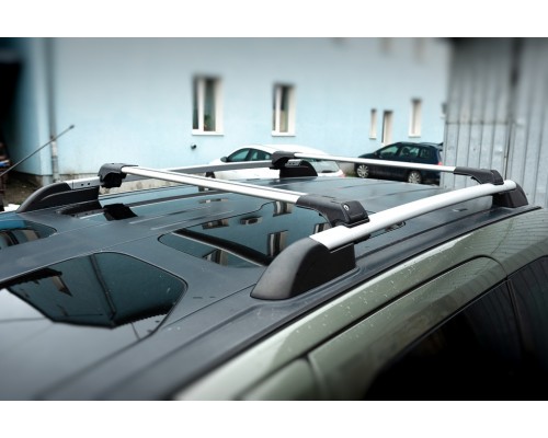 Поперечен на рейлинги под ключ Skybar V1 (2 шт) Серый для Citroen Berlingo 2008-2018