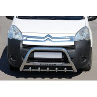 Кенгурятник WT004 (нерж.) 51 мм для Citroen Berlingo 2008-2018