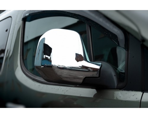 Накладки на дзеркала (2 шт., пласт.) Carmos, 2012-2021 для Citroen Berlingo 2008-2018 - 52413-11