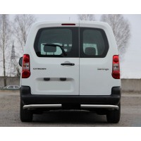 Задні кути AK003 (нерж.) для Citroen Berlingo 2008-2018