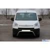 Кенгурятник WT007 (нерж.) для Citroen Berlingo 2008-2018