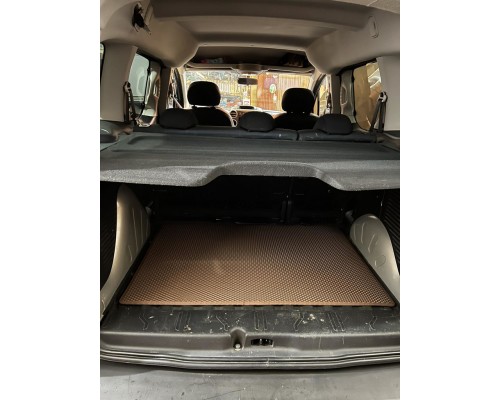 Коврик багажника (EVA, кирпичный) Короткая база для Citroen Berlingo 2008-2018 - 79518-11