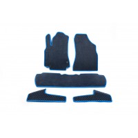 Коврики EVA (синие) Передние (2 шт) для Citroen Berlingo 2008-2018