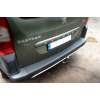 Накладки на задній бампер ABS (пласт.) для Citroen Berlingo 2008-2018 - 56979-11