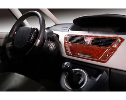 Накладки на панель Дерево для Citroen C-4 Picasso 2006-2013