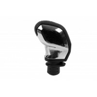 Ручка КПП 5-передач 9035N (черная-2023хром) для Citroen C-5 2001-2008 гг.