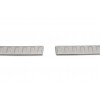 Накладка на задний бампер (2 шт, нерж.) для Citroen C-Elysee 2012+