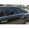 Окантовка стекол (нерж.) 6 шт, Carmos (с форточкой) для Citroen C-Elysee