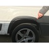 Накладки на арки (4 шт, чорні) Металеві для Citroen Jumper 2007+ та 2014+