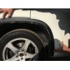 Накладки на арки (4 шт, чорні) Металеві для Citroen Jumper 2007+ та 2014+