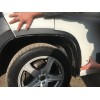 Накладки на арки (4 шт, чорні) Металеві для Citroen Jumper 2007+ та 2014+