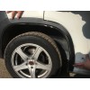 Накладки на арки (4 шт, чорні) Металеві для Citroen Jumper 2007+ та 2014+
