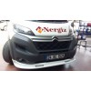 Передня накладка 2014-2022︎ (вузька з LED, під фарбування) для Citroen Jumper 2007+ та 2014+