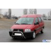 Кенгурятник WT003 (нерж) d60 з написом Citroen для Citroen Jumpy 1996-2007