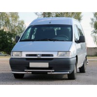 Передній захист ST009 (нерж) 51 мм для Citroen Jumpy 1996-2007
