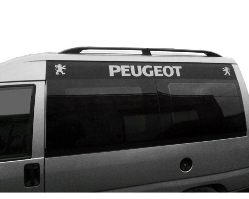 Рейлінги чорні Коротка база, чавунні ніжки Citroen Jumpy 1996-2007