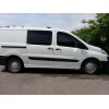 Бічні труби (2 шт, нерж) Ø60, довга база для Citroen Jumpy 2007-2017