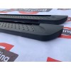 Боковые пороги Allmond Black (2 шт., алюминий) Короткая база для Citroen Jumpy 2007-2017 - 68073-11
