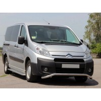 Передній захист ST007 (нерж.) 51 мм для Citroen Jumpy 2007-2017
