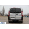 Задні кути Double (2 шт, нерж.) для Citroen Jumpy 2007-2017