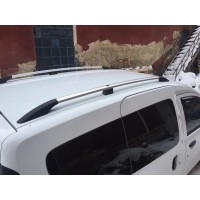 Рейлінги Хром Металева ніжка для Dacia Dokker 2013+