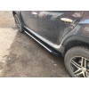 Боковые пороги Maya V1 (2 шт., алюминий) для Dacia Duster 2008-2018 - 52023-11