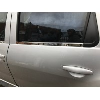 Dacia Duster 2008-2018 Молдинг стекла (4 шт, нерж) OmsaLine - Итальянская нержавейка