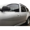 Dacia Duster 2008-2018 Молдинг стекла (4 шт, нерж) OmsaLine - Итальянская нержавейка - 50066-11