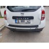 Накладка на задний бампер EuroCap (ABS) для Dacia Duster 2008-2018 - 64809-11