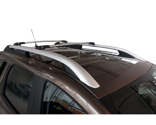 Перемички на рейлінги з ключем WingBar (2 шт) Сірі для Dacia Duster 2018+ - 79100-11